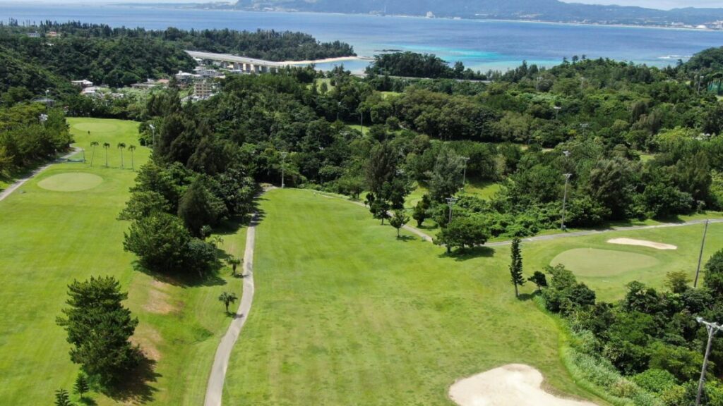 許田ゴルフクラブのコース風景