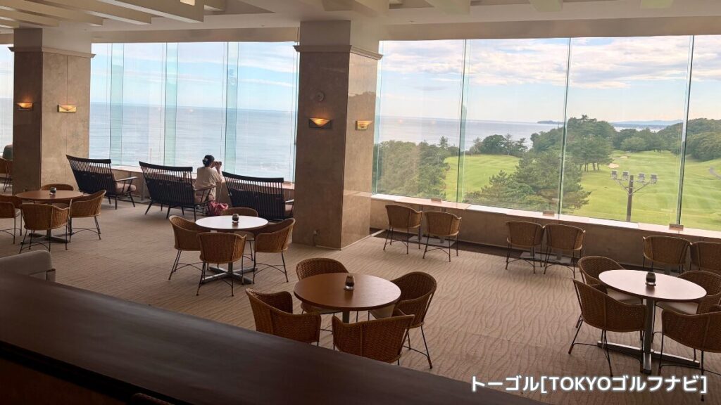 小名浜オーシャンホテル&ゴルフクラブのエントランス