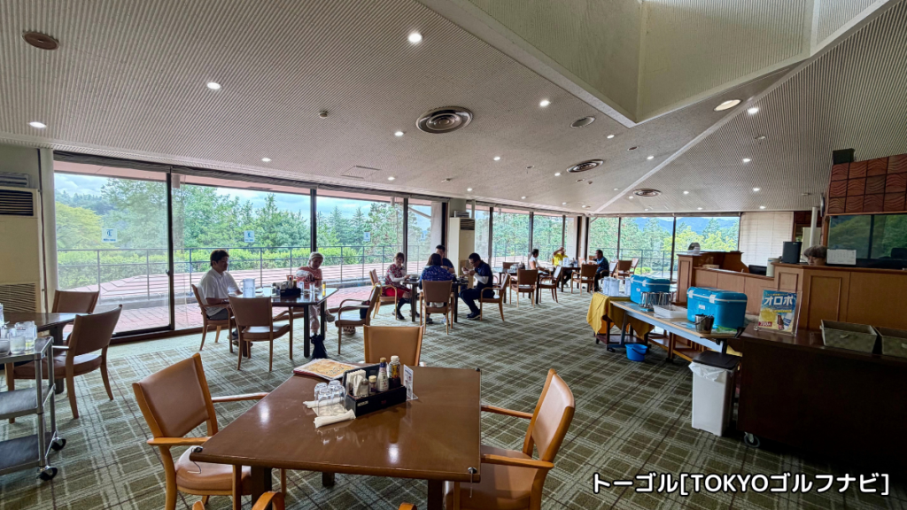 皐月ゴルフ倶楽部 佐野コースのレストラン