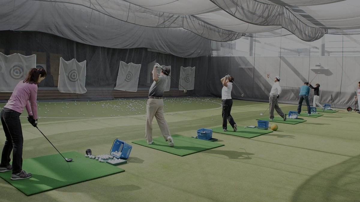 TAZAKI GOLF SCHOOLのショット打席