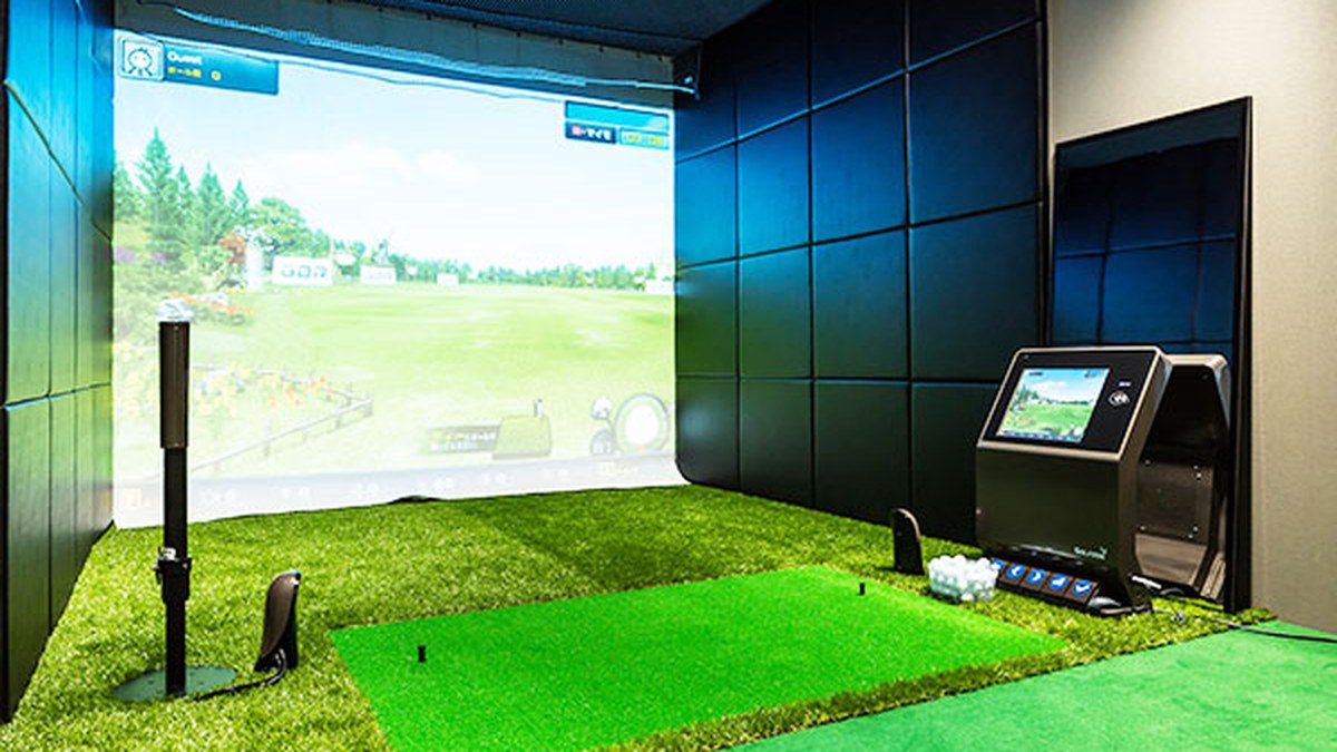 RIZAP GOLFの完全個室レッスンルーム