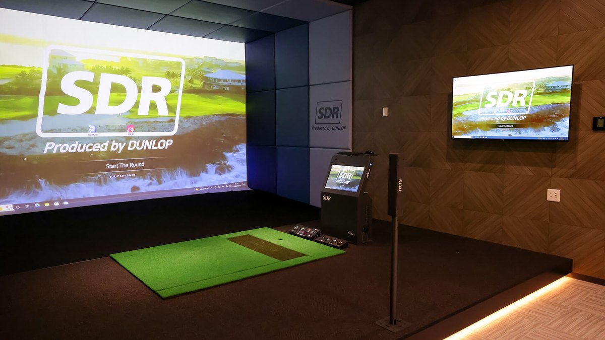 honobo Golfのシミュレーター打席